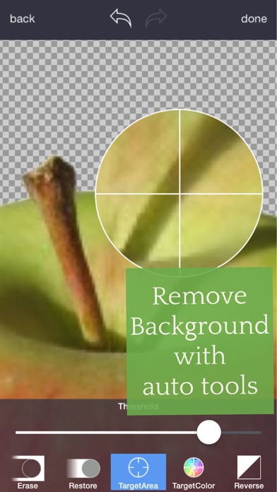 Screenshots of Background Eraser - SuperImpose Photo Editor & Cut Out Image Outline for iPhone