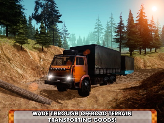 Screenshot #4 pour Offroad Truck Driving Simulator 3D