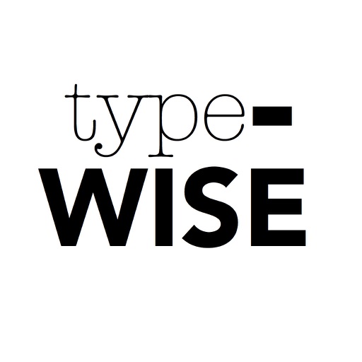 type-WISE | Play with Typefaces Icon