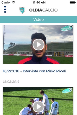 Olbia Calcio screenshot 4
