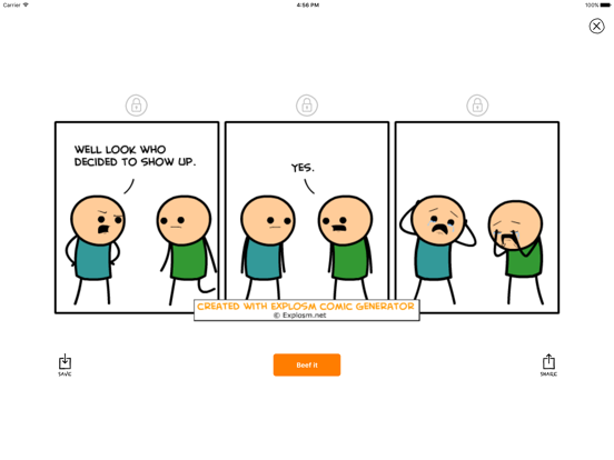 Screenshot #5 pour Cyanide and Happiness: Random Comic Generator