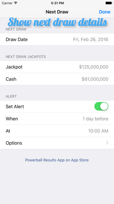 Mega Millions Results by Saemi screenshot 5