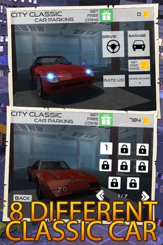 City Classic Car Real Parking Driving Simulator screenshot 3