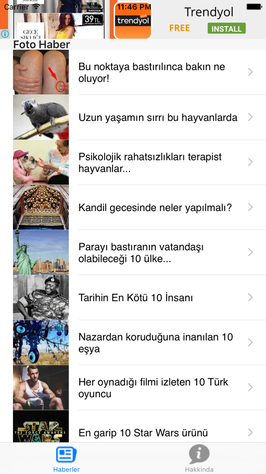 Resimli Haberler (Fotoğraflı Magazin Haberleri - Komik Resimler Fotolar) - 1.0 - (iOS)