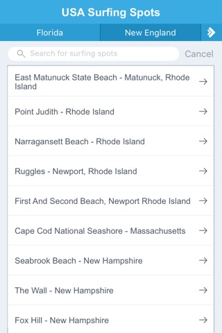 USA Surfing Spots screenshot 2