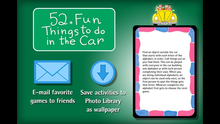 52 Things to do in the Car
