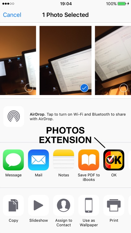 OK for iCloud - Transfer images & videos - iPhone version