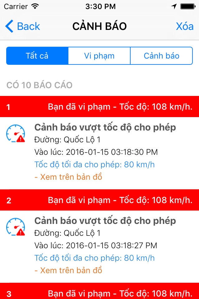 iPhone screenshot