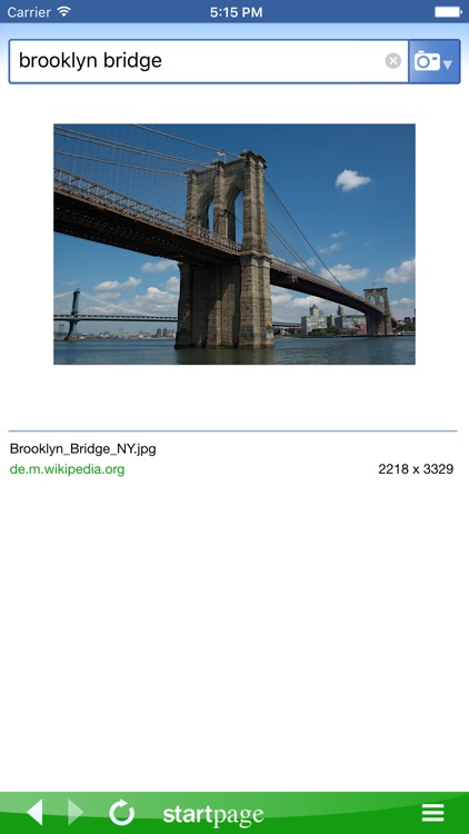 StartPage Search