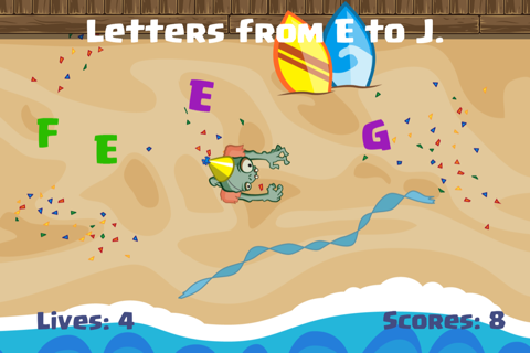 Alphabet Zombie - Kids Learn Reading Game screenshot 3