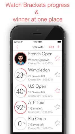 Game screenshot Bracket - Tournament Builder for Sports mod apk