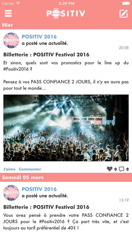POSITIV 2016