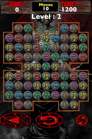 Death Coins - Match mystical coins to battle the darkness. screenshot 2