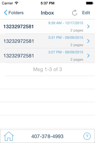 MetroFax–Send fax from iPhone screenshot 4