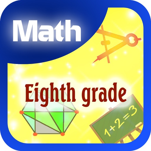 Eighth grade math icon