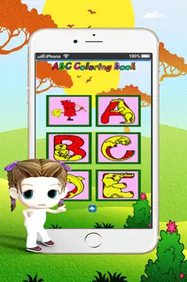 Game screenshot ABC Draw Pad : научиться живописи и рисования раскраски для детей можно напечатать свободных mod apk