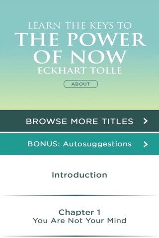 Power of Now Meditations based on Eckhart Tolle screenshot 2