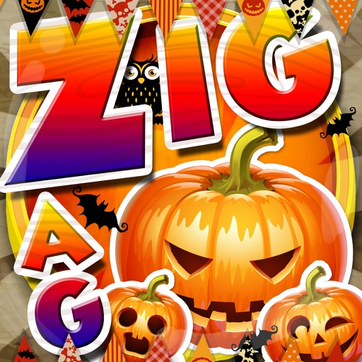 Words Zigzag : Halloween Crossword Puzzles Pro with Friends icon