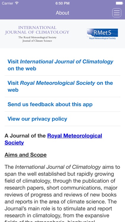 International Journal of Climatology