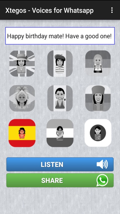 Xtegos - Voices for Whatsapp