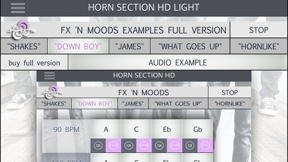 Horn Section HD Light screenshot