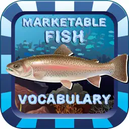 Marketable Fish Flashcards: English Vocabulary Learning Free For Toddlers & Kids! app icon