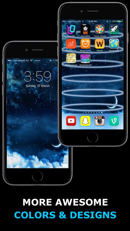 Glow Backgrounds - Customize Your Wallpaper!