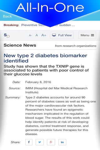 Diabetes health - All the news, recipes & research for diabetic people screenshot 4