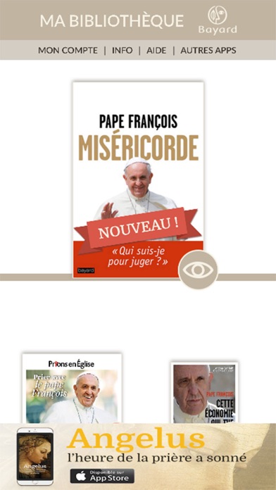 Screenshot #1 pour Les Essentiels du Pape François