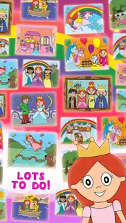 princess fairy tale coloring wonderland for kids and family preschool free edition iphone screenshot 3