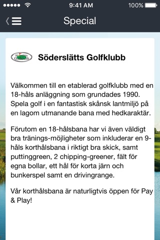 Söderslätts Golfklubb screenshot 3