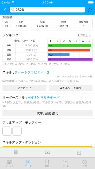 パズガイド For パズドラ Iphoneアプリ Applion