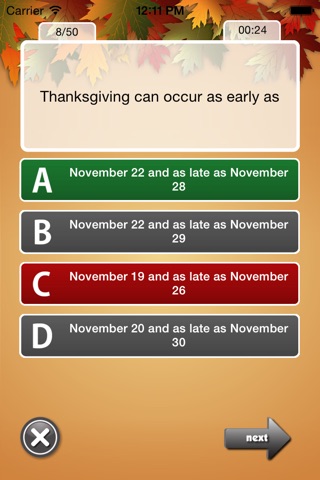 Thanksgiving App screenshot 2