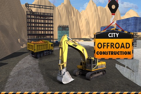 City Off-Road Construction Simulation 3D – Cool Monster Truck Driver screenshot 3
