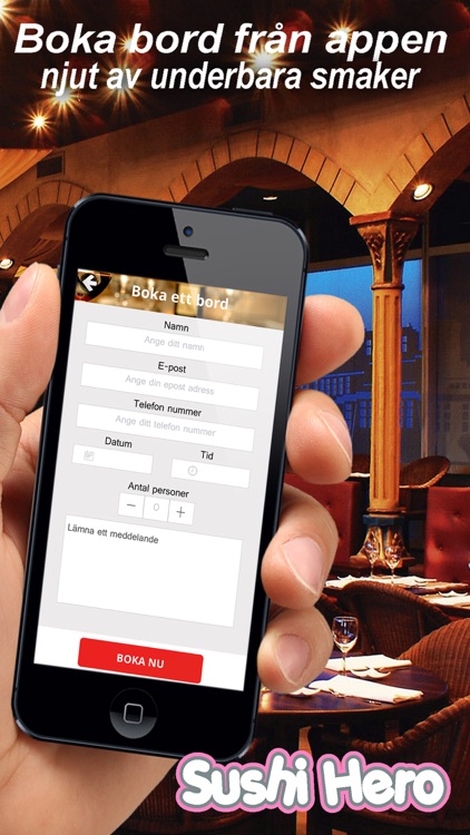 Sushi Hero Sveriges sushi restauranger