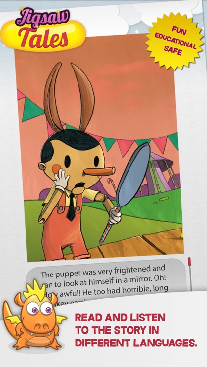 Jigsaw Tale "Pinocchio" - Games for kids