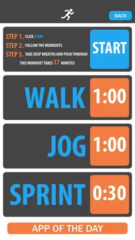 Game screenshot Walk, Jog, Sprint! - High Intensity Interval Training (HIIT) apk
