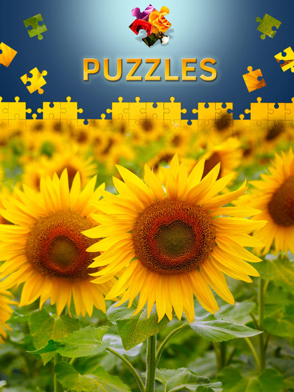 Flowers Jigsaw Puzzles 2017 iPad screenshot