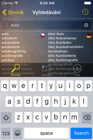 Slovník screenshot 4