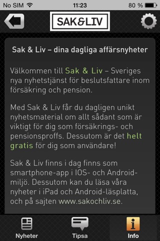 Sak & Liv screenshot 4