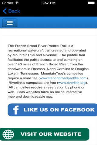 French Broad Paddle Trail screenshot 3