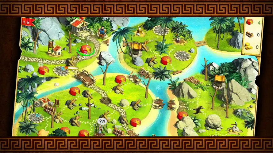 12 Labours of Hercules II: The Cretan Bull - A Strategy Hero Quest Game screenshot 2