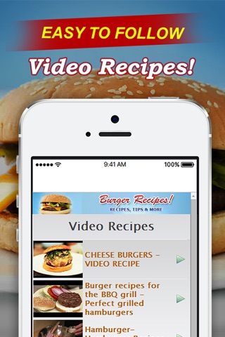 Burger Recipes!! screenshot 3