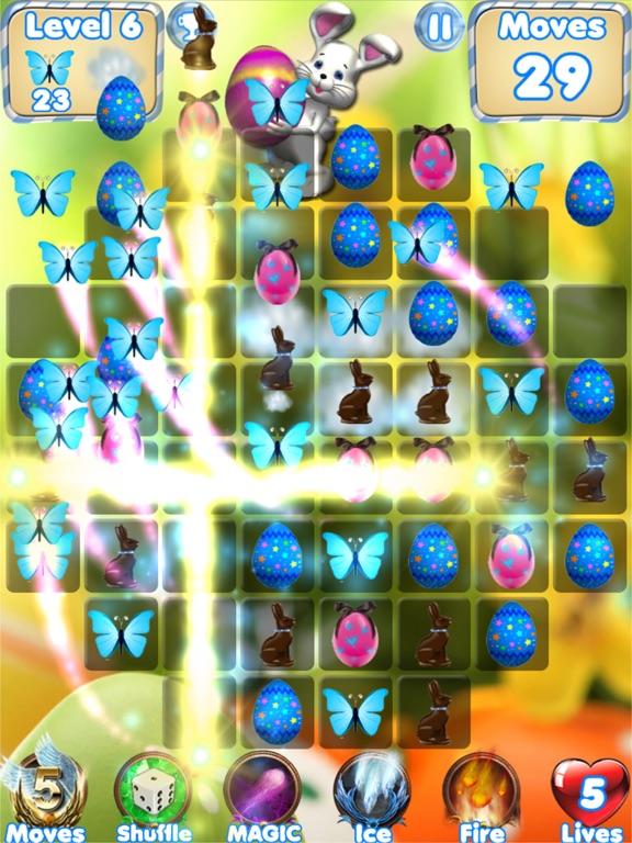 Screenshot #6 pour Easter Egg Games - Hunt candy and gummy bunny for kids