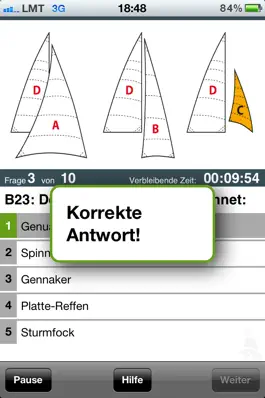 Game screenshot Segelprüfung apk