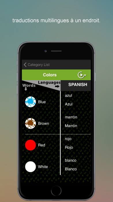 Screenshot #3 pour Lingodiction - Learn French, German, Spanish, Chinese Language with Pronunciation & Translator