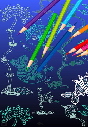 Coloring Game Book sea animals screenshot 3