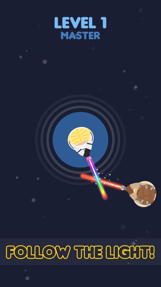 #2. Saber Master: Follow the Light (iOS) Podle: Space Inch, LLC