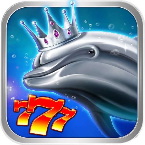 Silver Dolphin Slots - Jackpot Atlantis Party: FREE Las Vegas 777 Slot-Machines iOS App