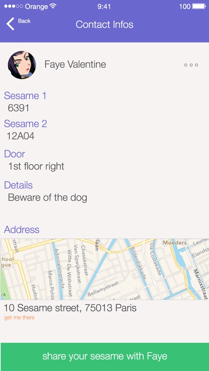 Sesame - Open the doors to your friends' places